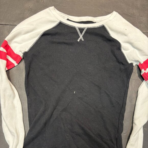 Old Navy Girls Black & White Long Sleeve Shirt – Size XXL (16) - Picture 1 of 6